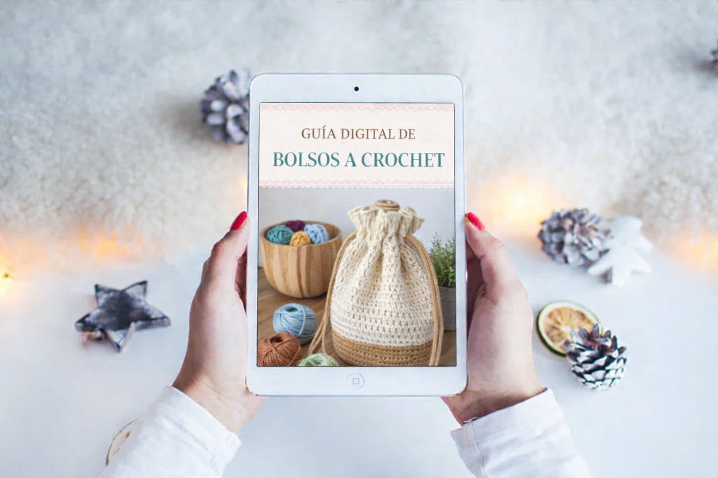 Guía Digital De Bolsos A Crochet + 3 BONOS GRATIS SOLO POR HOY 🎁